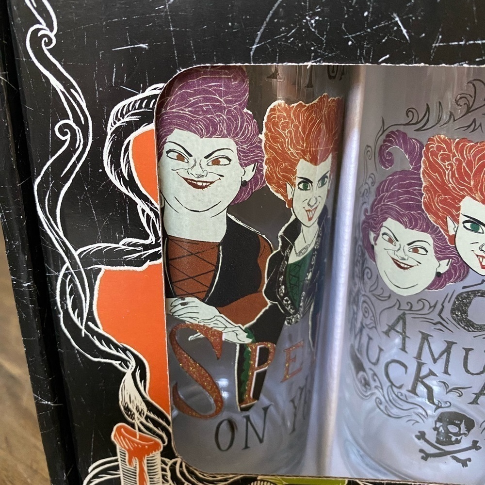 Disney Hocus Pocus Glassware Set - Picture 3 of 6